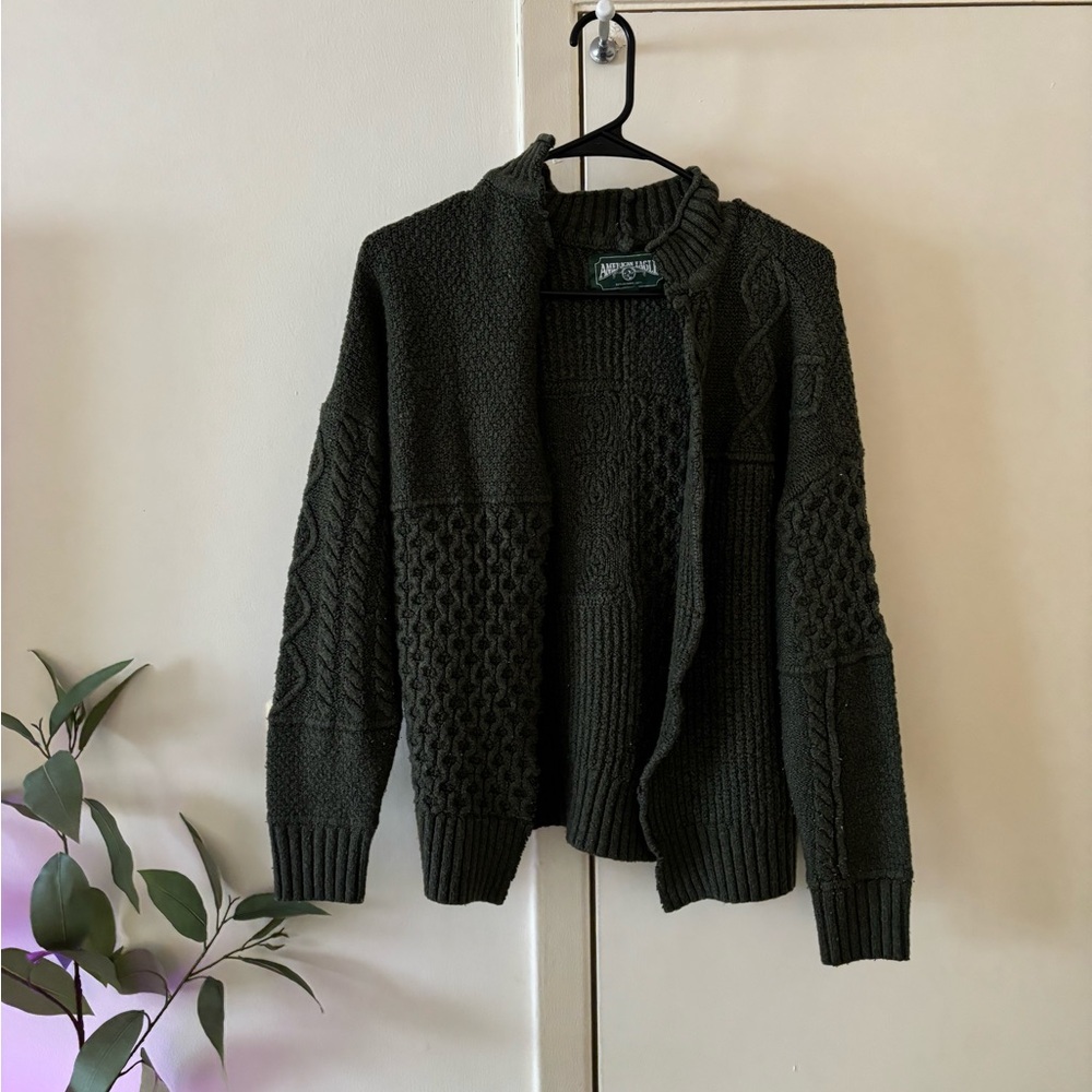 American eagle sweater jacket